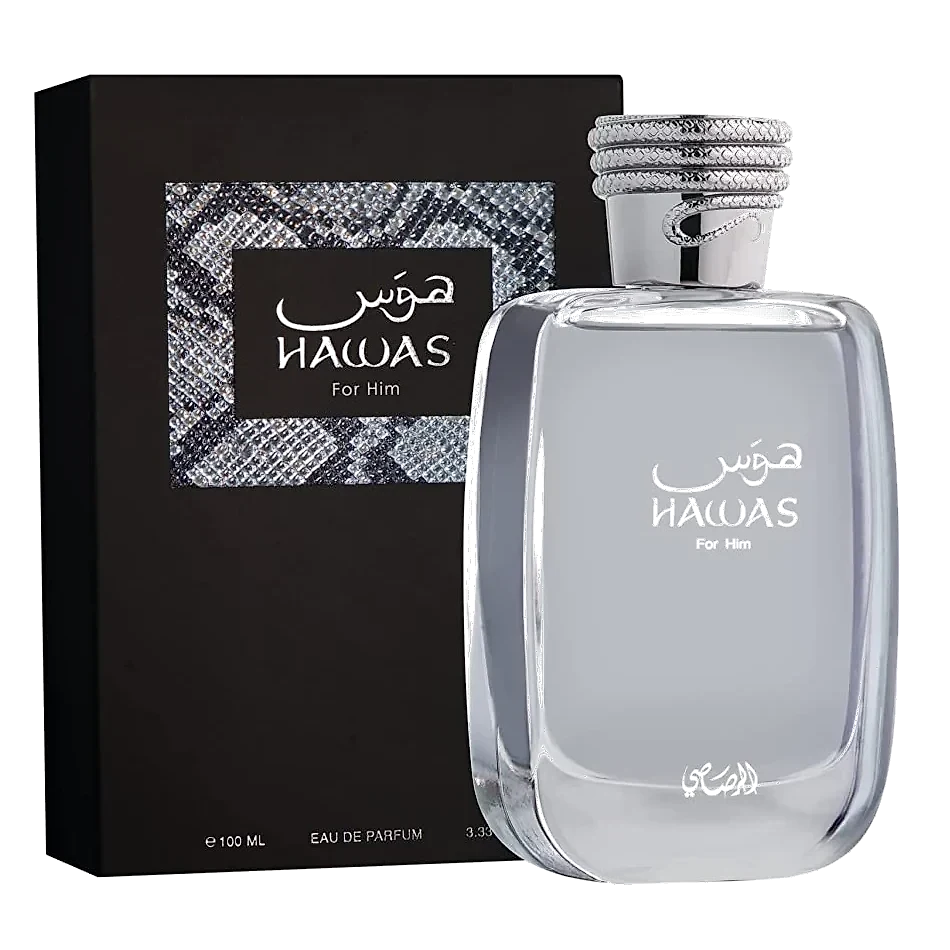 Rasasi Hawas for Men com Caixa Oficial